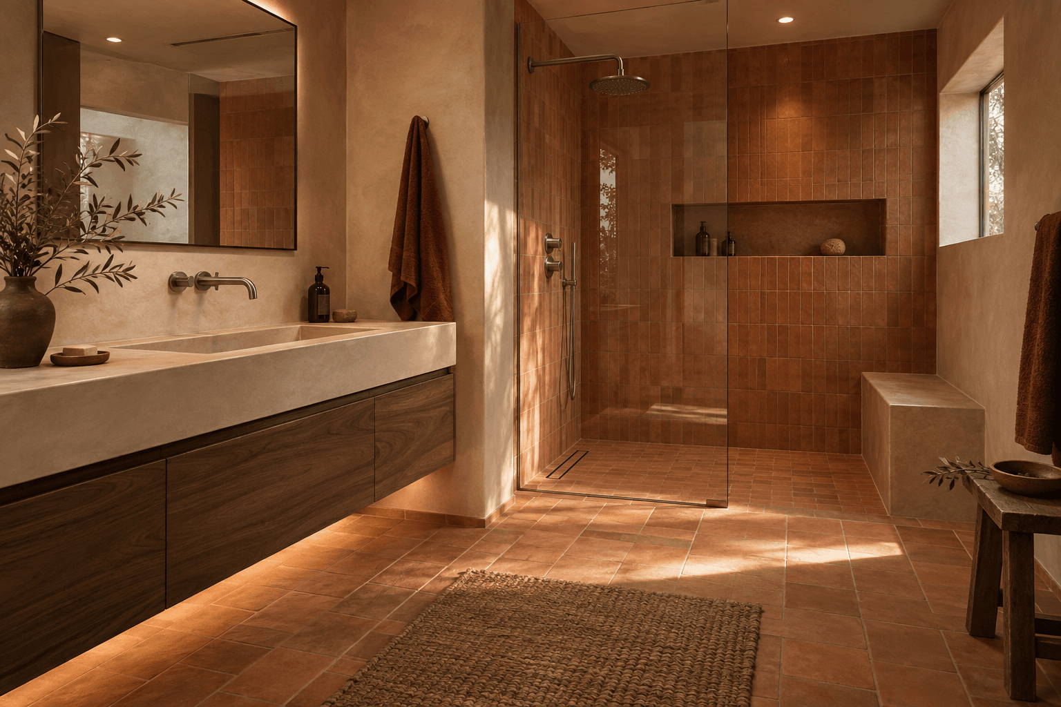 Terra Suite, an original NILA bathroom concept